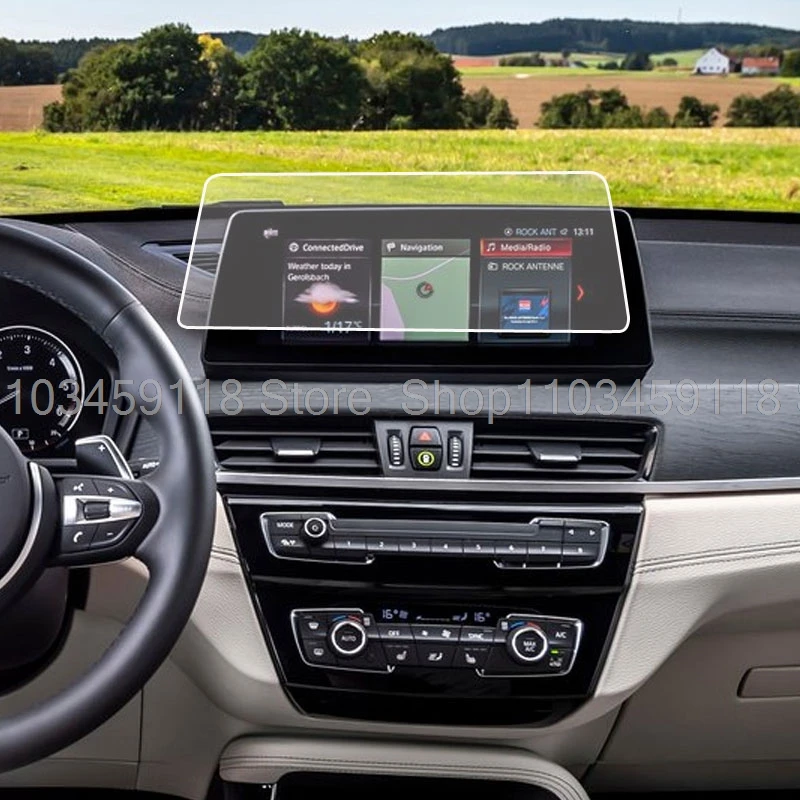 

Защитная пленка из закаленного стекла для BMW X1 F48 2020, 6,5 дюймов, 10,25 дюйма, автомобильный навигационный экран, аксессуары против царапин