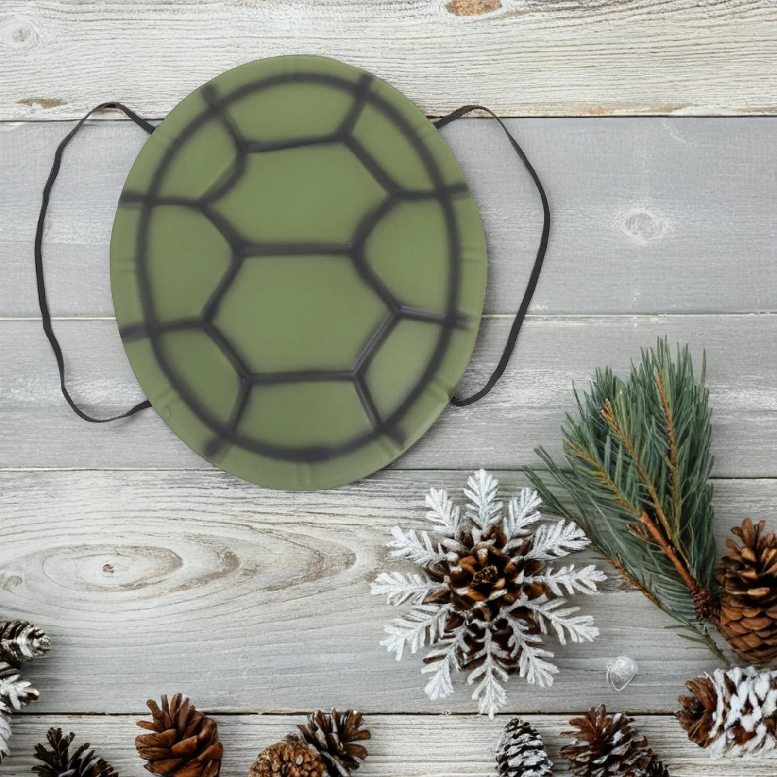 

3pcs Turtle Shell Prop Eva Lightweight Durable Halloween Party Carnival Performance Fancy Dress Decor Tortoise Shell Accessory