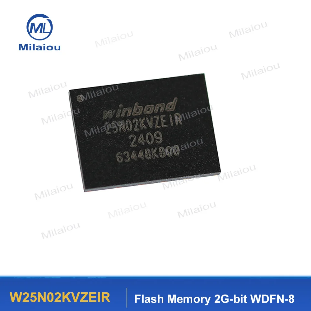 Chip IC memori Flash WDFN-8 2Gbit baru