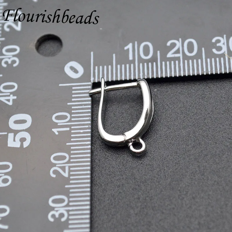 Wholesale 30pcs/lot Good Quality Smooth Earring Hooks Ear Wire Shvenzy  Jewelry Accessories for Women DIY Fashion Earrings