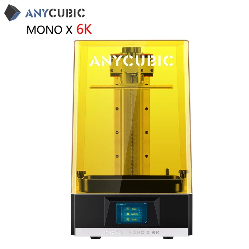 Anycubic Photon Mono X 6k Resin 3D Printer Remote Control And Large Build Volume 197(L)*122(W)*245(H)mm Impresora 3d