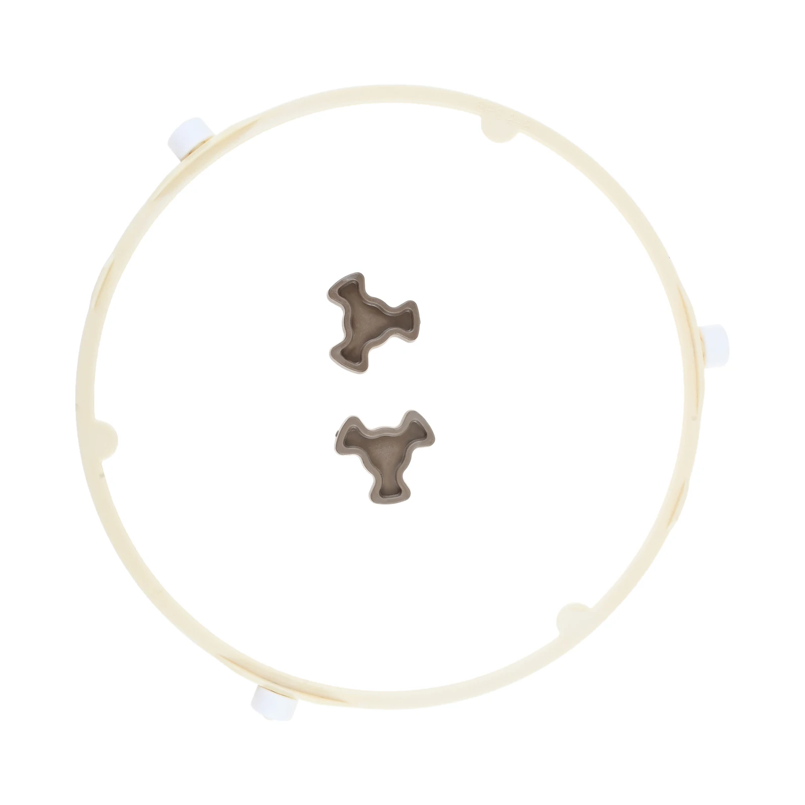 Anel de Suporte para Prato Giratório de Micro-ondas com Acoplador, Substituição para Samsung/GE/Frigidaire/Whirlpool/Maytag/Kenmore WB06X10625