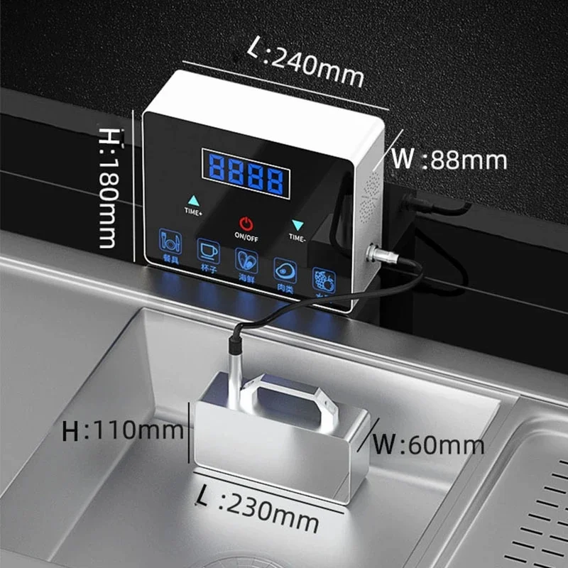 Новая Домашняя мини ультразвуковая посудомоечная машина портативная раковина посудомоечная машина маленькая ультразвуковая стиральная машина Индивидуальные посудомоечные машины 110 В/220 В