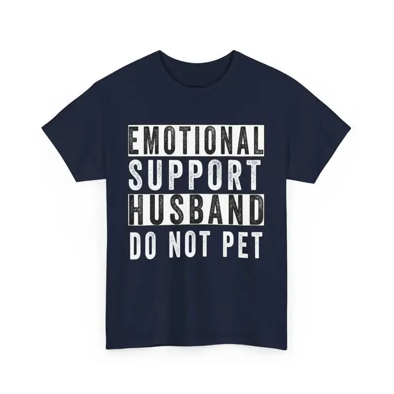 Emotional Support Husband Do Not Pet Vintage T shirt