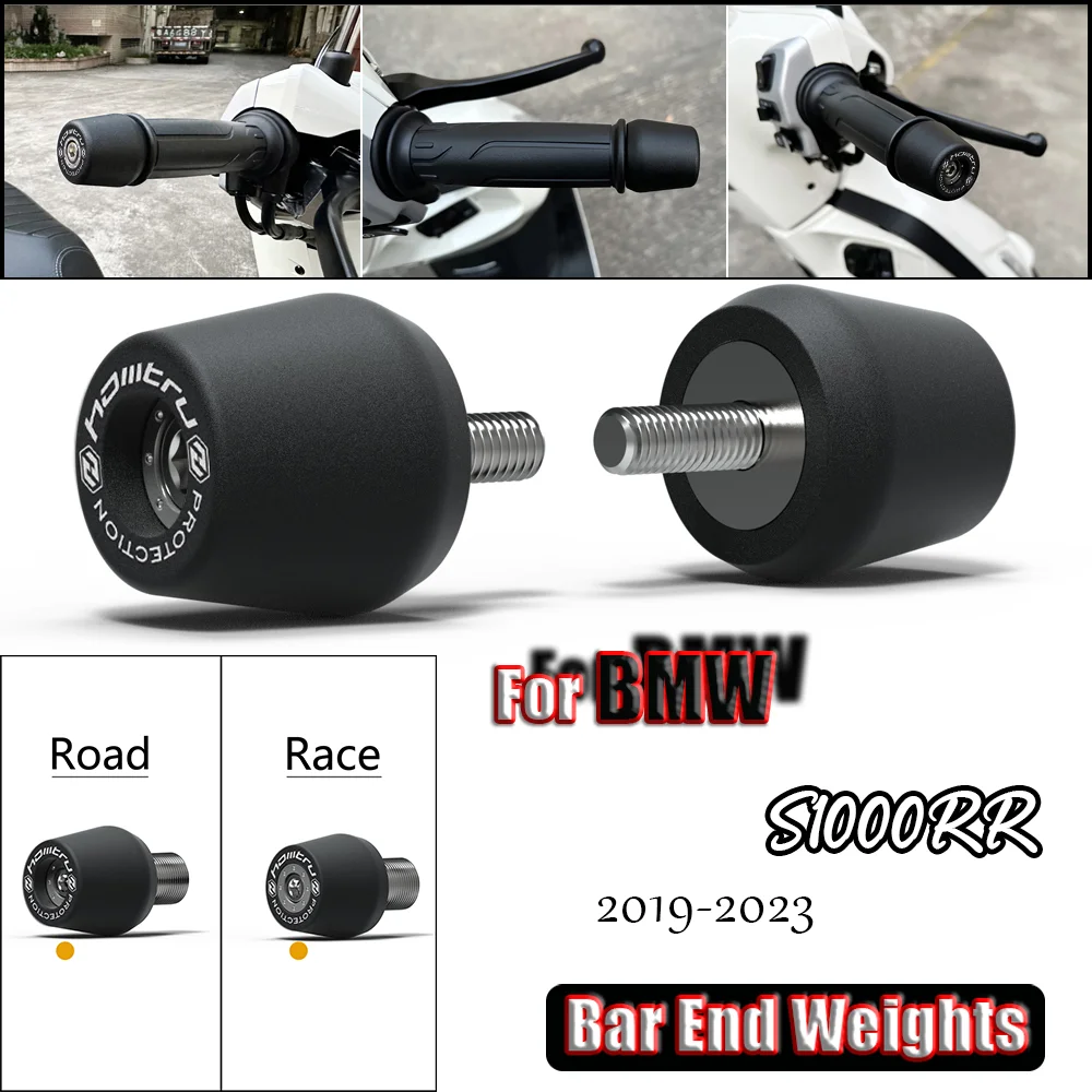 

For BMW S1000RR 2019-2023 Motorcycle Handlebar Grip End Handle Plug Weights Slider Plug Handle Bar End Weight Grips Cap