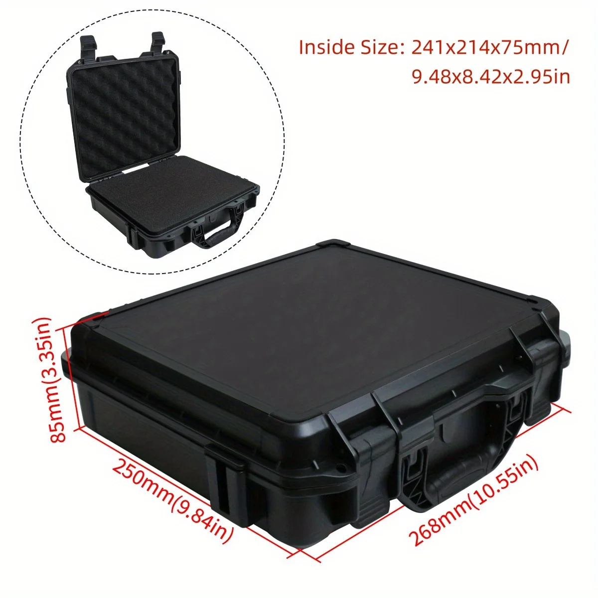 Hard Shell Tool Storage Case Image 4