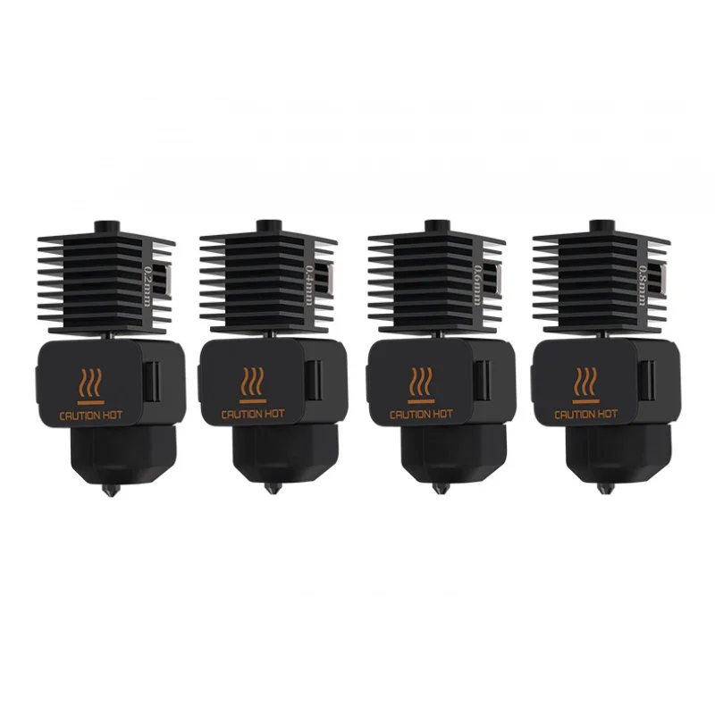 

For Tuotz Bamboo A1 Mini/A1 Hot End Hardened Steel Nozzle Print Head High Speed Assembly with Insulation Silicone Sleeve