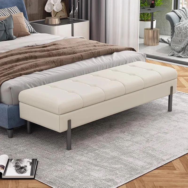 

White Low Foot Stool Luxury Space Saving Nordic Modern Professional Lounge Step Stool Lounge Muebles Entrance Hall Furniture
