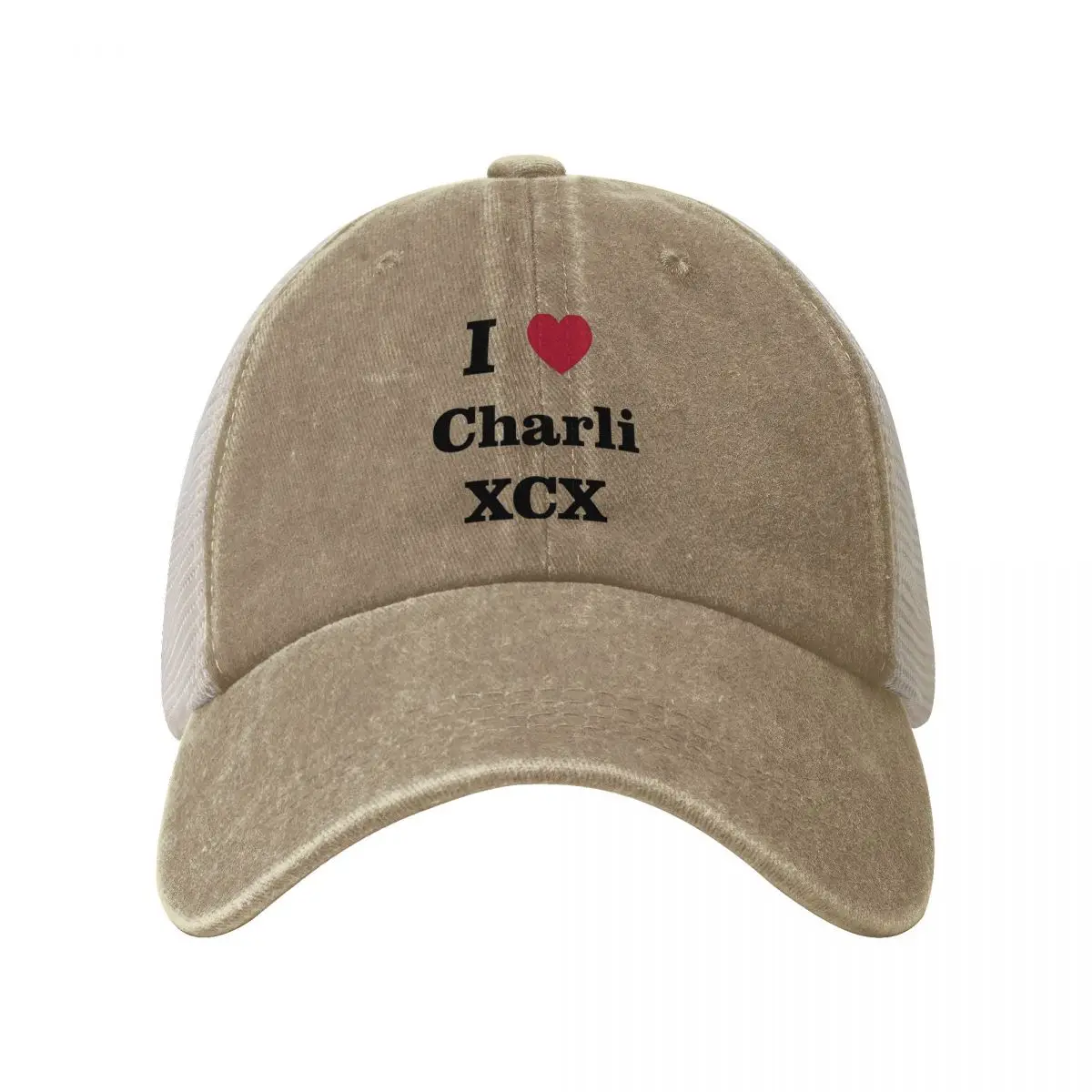 Brat Charli XCX Denim Baseball Cap Tennis Skate Hot Sale Trucker Hat Unisex Men y2k Retro Print Baseball Caps