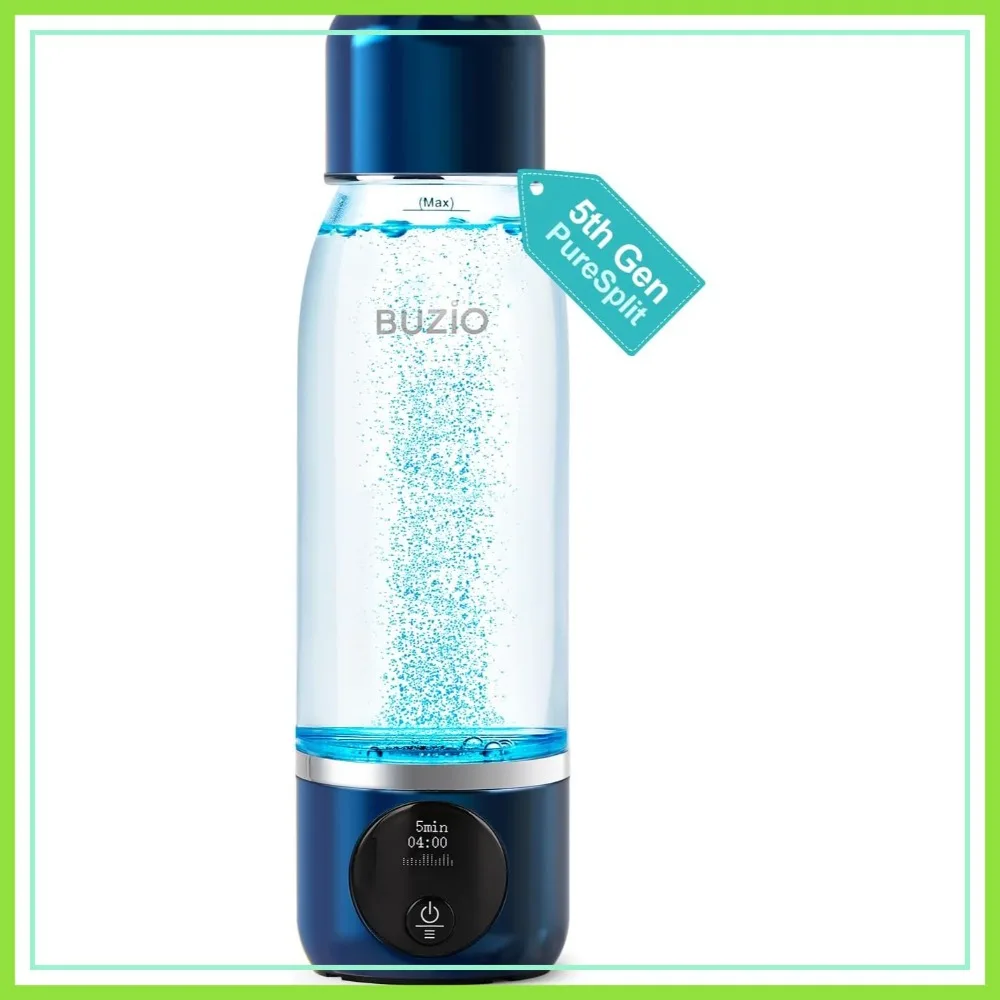 

Hydrogen Water Bottle 4000ppb Generator with SPE/PEM Technology Portable Alkaline Water Bottle OLED Display