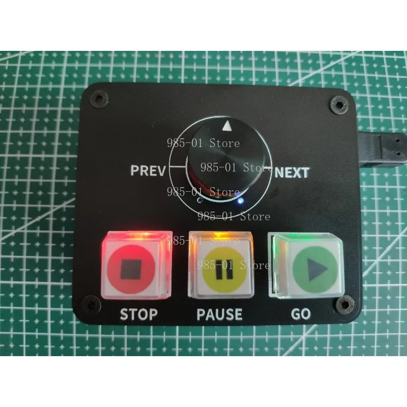 Audio Playback Controller Keyboard, Professional Performance Audio Control Equipment