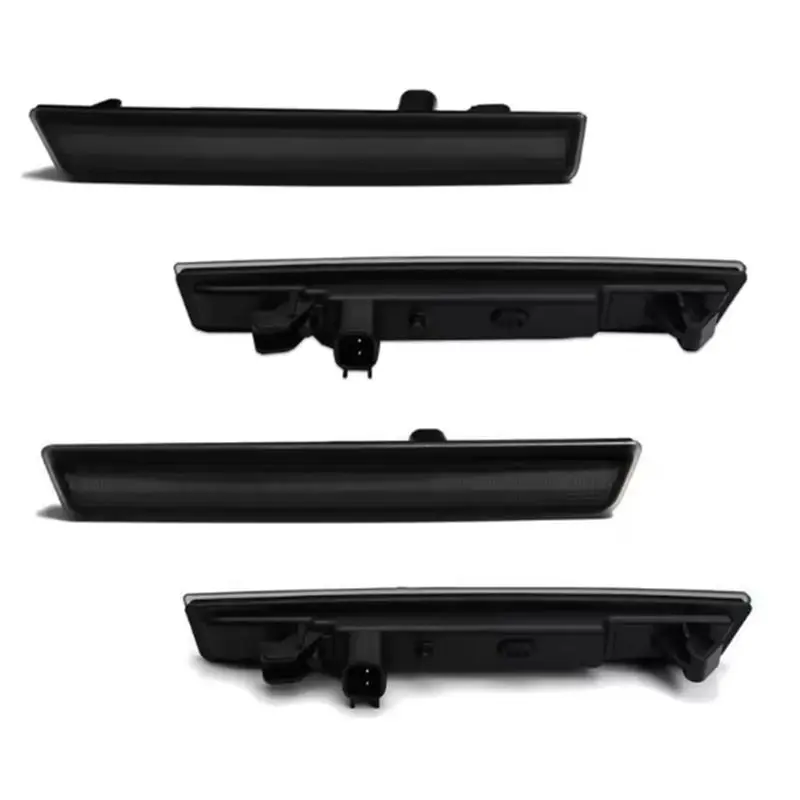 

For Dodge Challenger 2015-2022 Front Red Rear Side Fender Reflector Light LED Side Marker Lamp Amber Lens