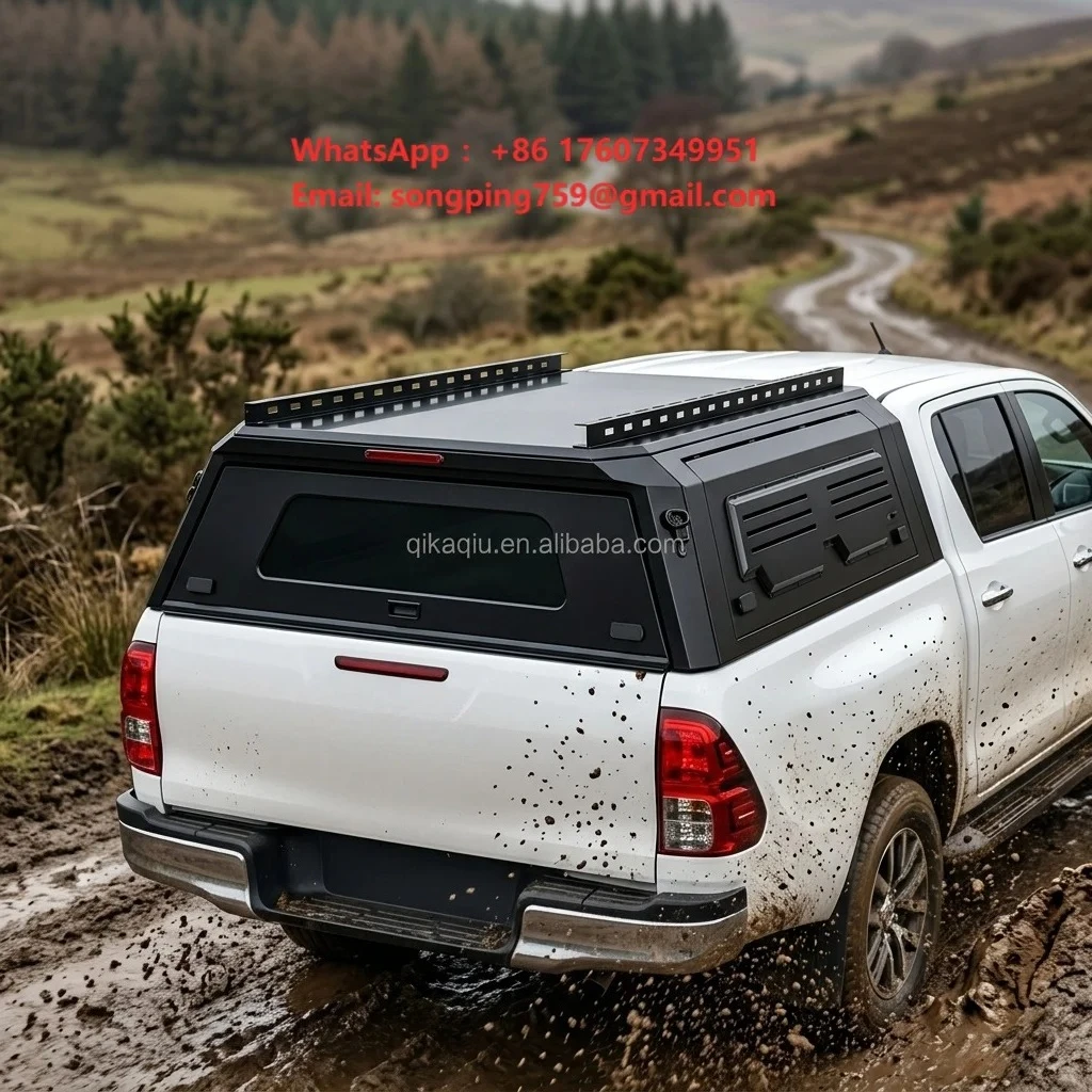 Wholesale Topper Canopy 4x4 Pickup Trunk Cover Durable Aluminum Alloy Easy Installation Waterproof Camper Shell Auto Parts