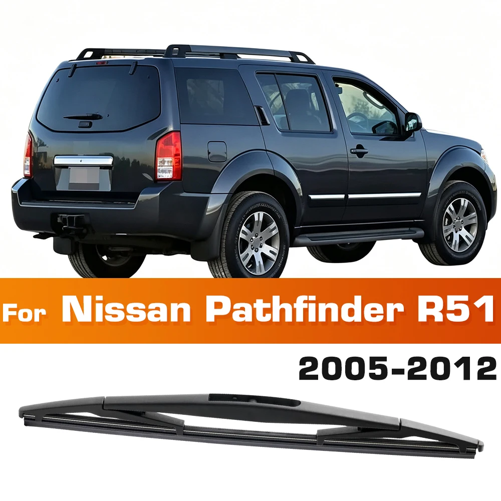 Wischer 12 "Heckscheiben wischer blatt für Nissan Pathfinder R51 2014-2018 Windschutz scheibe Heckscheibe