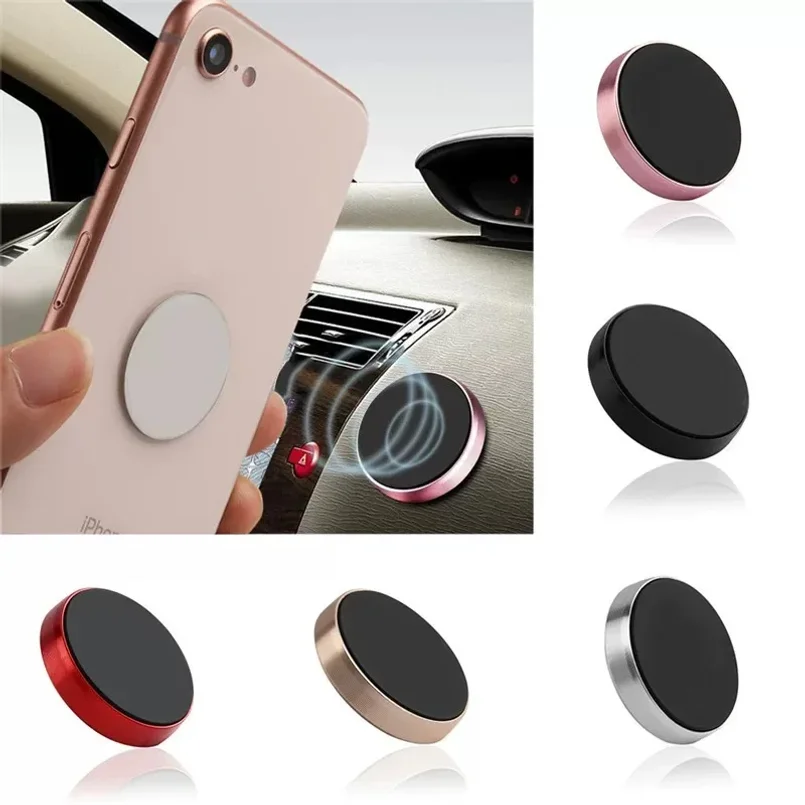 Magnetic Car Phone Holder Universal Car Phone Stand for iPhone Xiaomi Huawei Samsung Dashboard Wall Mounted Car Magnet Sticker