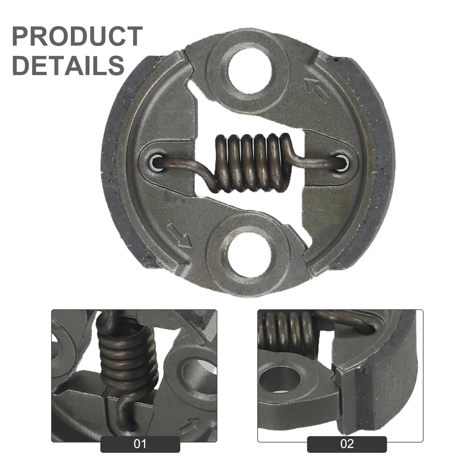 Ensemble d'embrayage pour tondeuses gonflées, remplacement de qualité, installation sans fil de polymérisation, Honda GX22 GX25 GX25N GX25NT GX25T HHT25S UMK422 UMKenflé