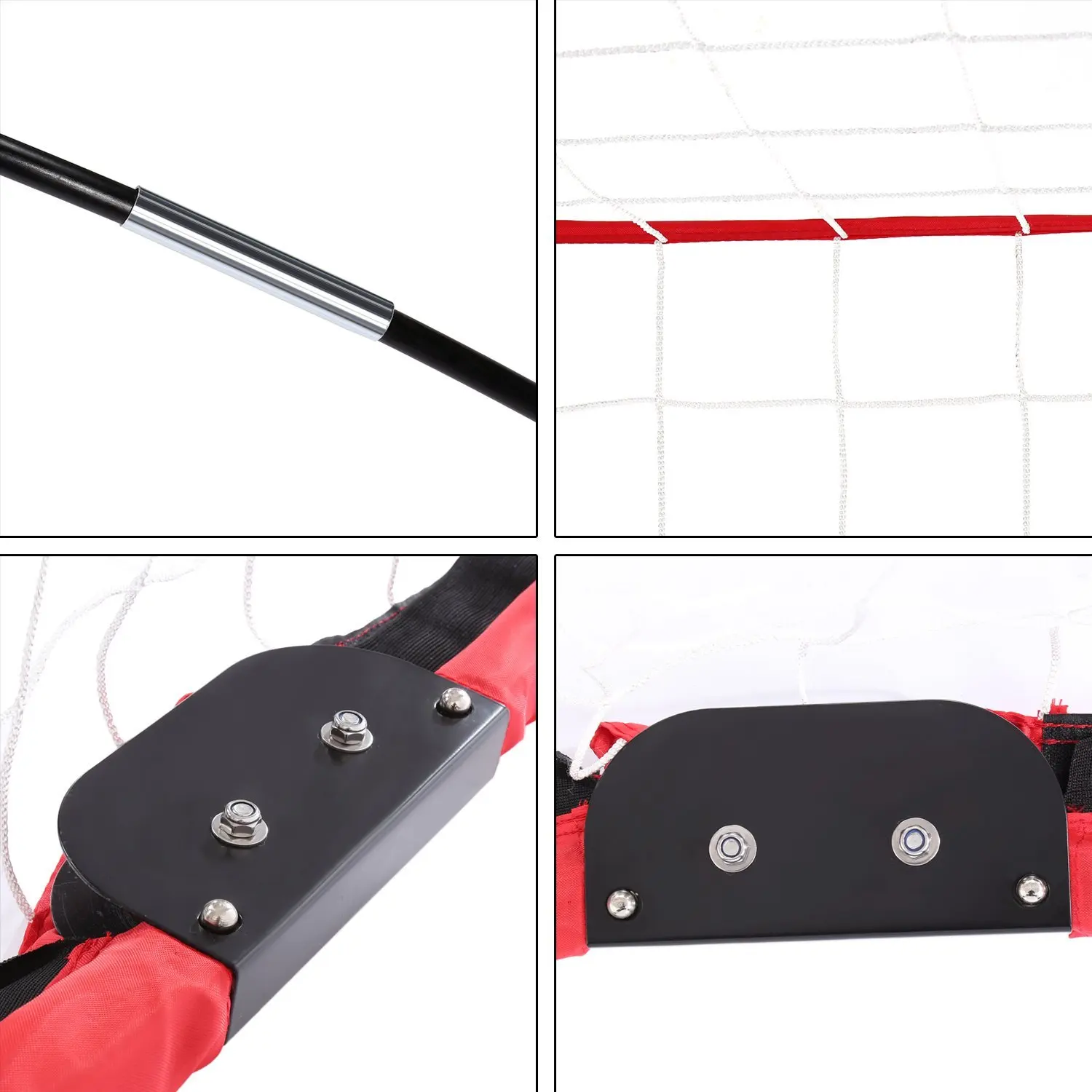 1 rete da calcio, porta da calcio portatile 12 x 6 piedi, robusta e resistente, con borsa per il trasporto, ideale per bambini e adulti 2025
