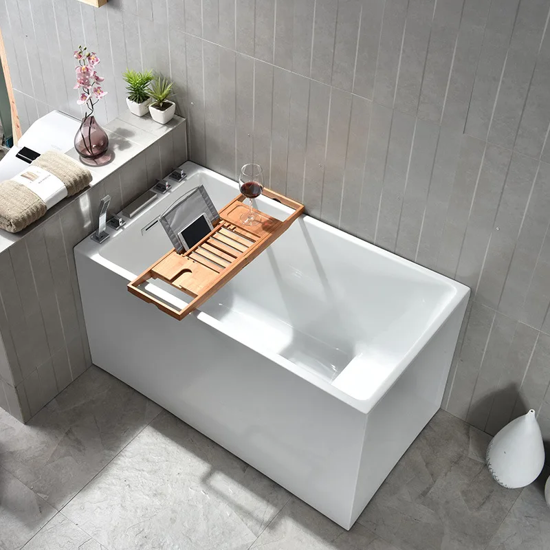 

Acrylic bathtub, free-standing small apartment Japanese-style household children's adult deepened bathtub