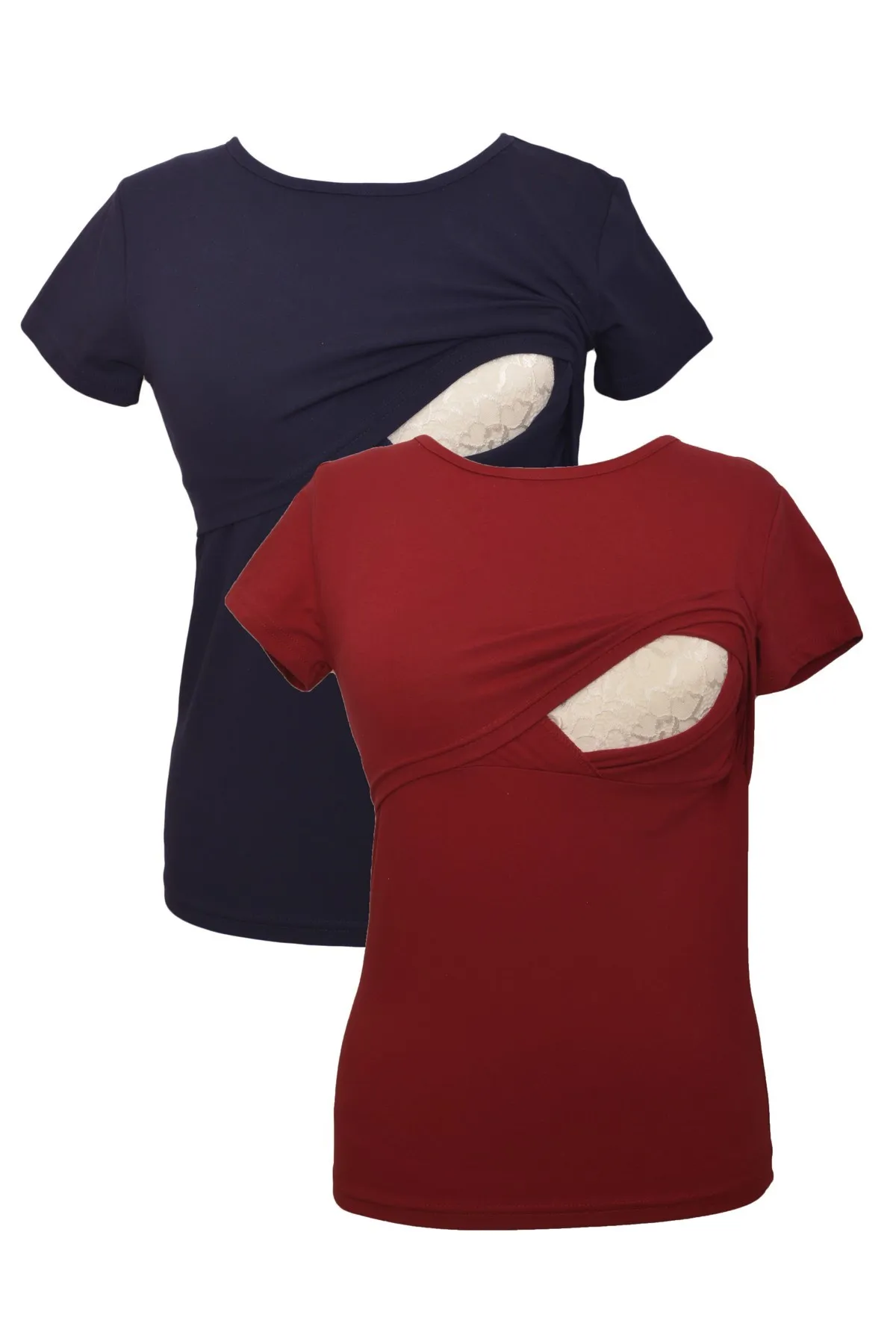 LuvmaBelly MYRA2502 _ 2504 Breastfeeding tshirt set