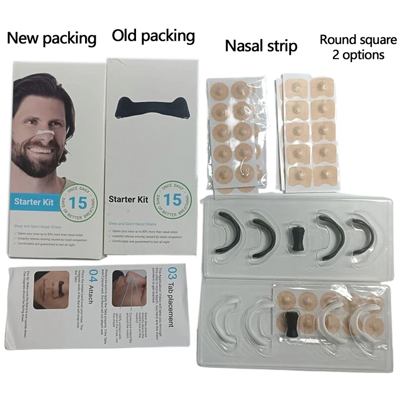 

Nasal Breathing Dilators Magnetic Starter Kit Anti Snoring Nasal Strips Increase Air Intake Improve Sleep Quality Reduce Snoring