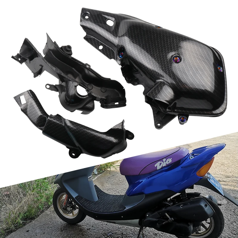 For DIO 50 ZX AF34 AF35 Motorcycle Scooter Air Filter Imitation Carbon Fiber Airfilter