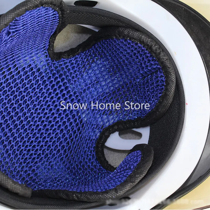 Electric Vehicle Motorcycle Accessories 3D Honeycomb Helmet Mesh Pad Insulation Pad Lining Heat-proof Breathable Gasket