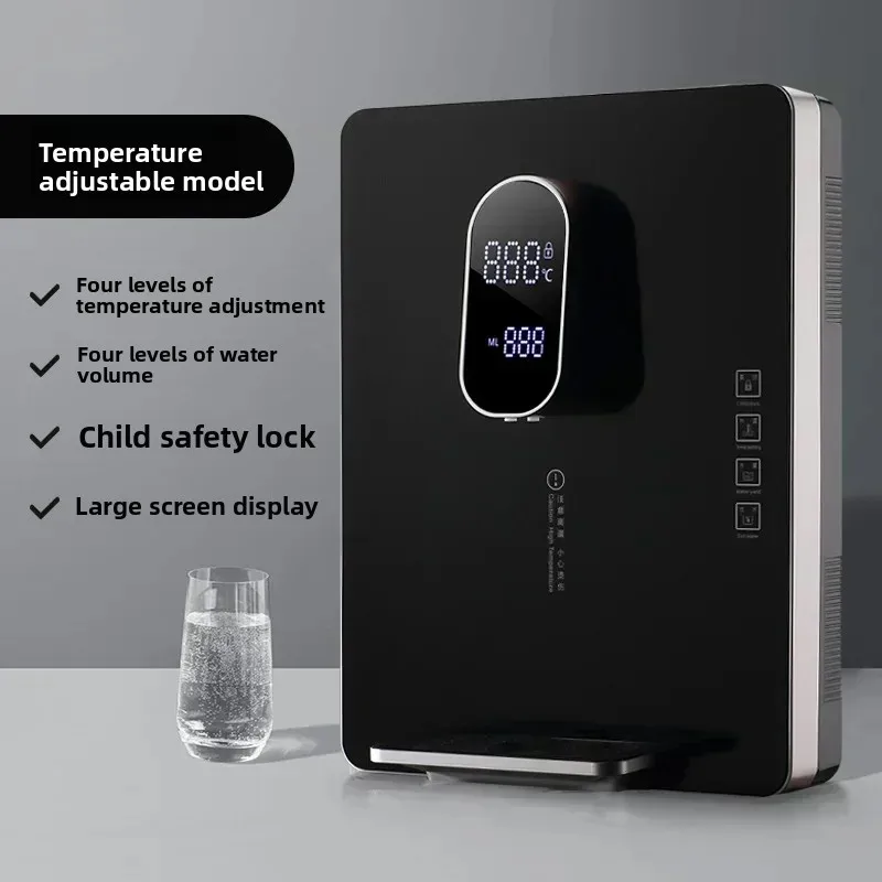 Home Wall-Mounted Water Dispenser | Adjustable Temperature, 3-Second Hot Water, Safe Against Dry Burn, Modern Design