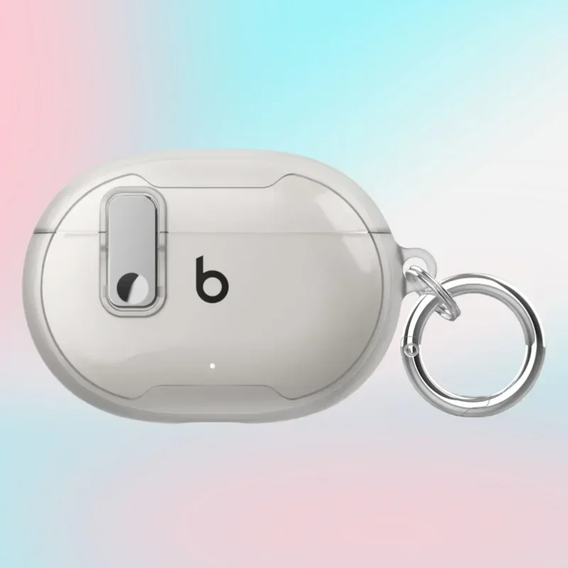For Beats Studio Buds Earbuds Case Luxury Shockproof Cover Earphone Case With Keychain for Beats Studio Buds + Plus Case Shell
