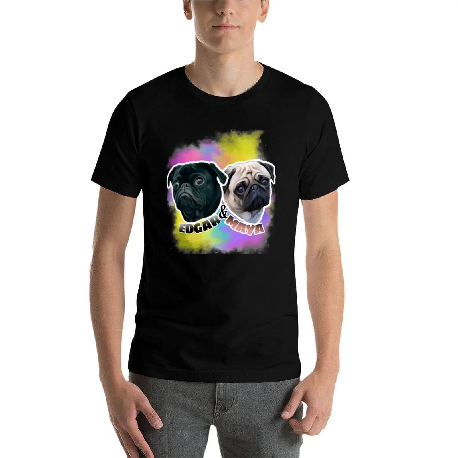 Designer hohe Baumwolle PewDiePie Pugs & Shirts hochwertige Edgar T-Shirt Shirts Maya t t