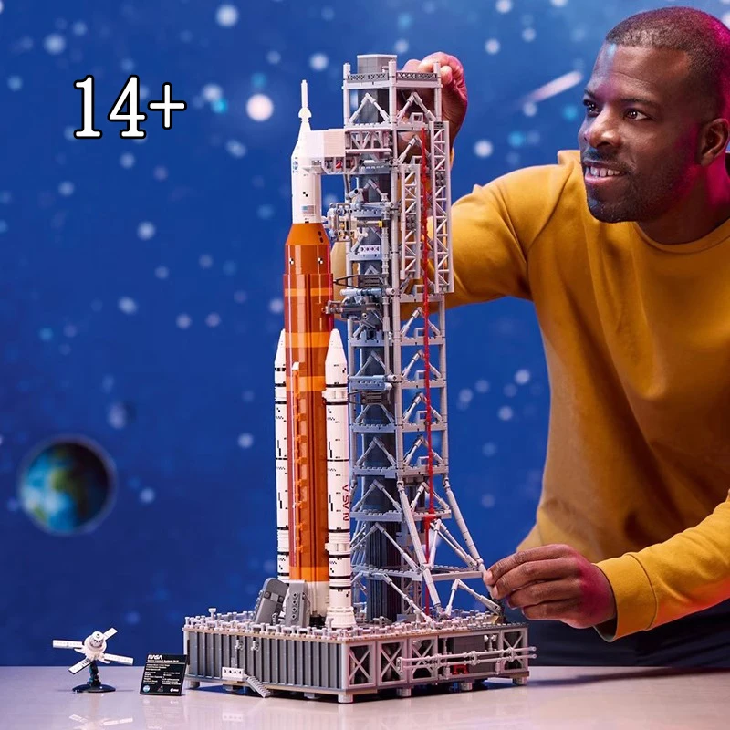 

IN Stock 2025 New 10341 Artemis Space Launch System Model Building Blocks Space Shuttle Bricks Toys for Kids Adult Gift