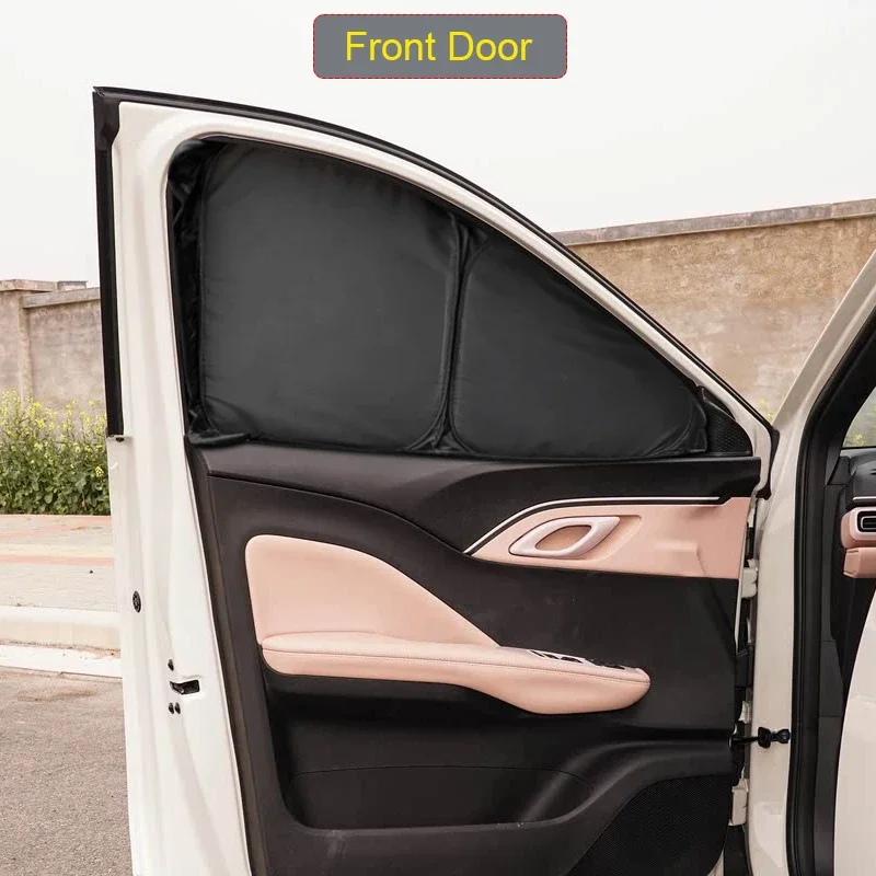 

Для BYD SEAGULL DOLPHIN MINI 2024-2026 автомобильный черный оконный солнцезащитный козырек с защитой от УФ-лучей, теплоизоляционный защитный чехол, аксессуар