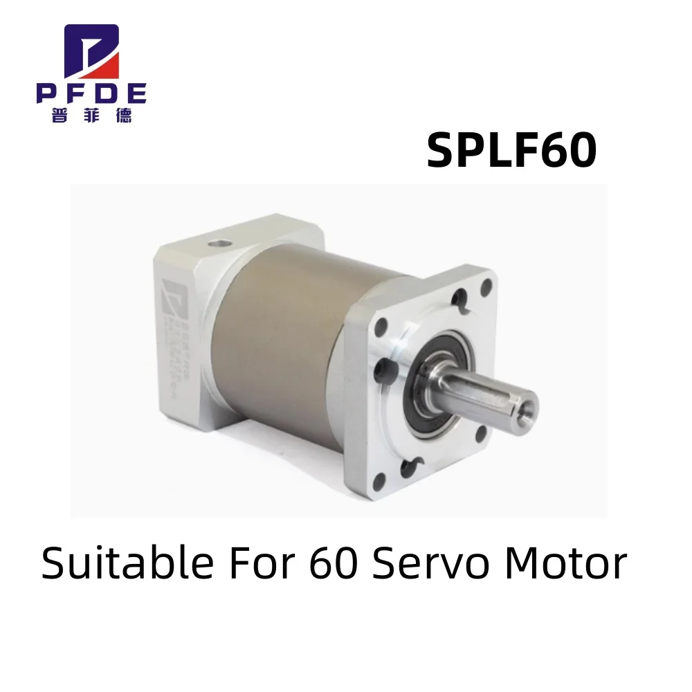 Planetary Reducer  SPLF60  Suitable For 60Servo Motor 200w 400w 600w Gear Ratio 5/10 Max 104N.m
