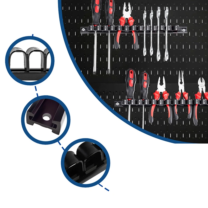 Screwdriver Organizer Tool Holder Wall Organizer Wall Mount For Vice Wrench Plier Screwdriver Organization Display Rack