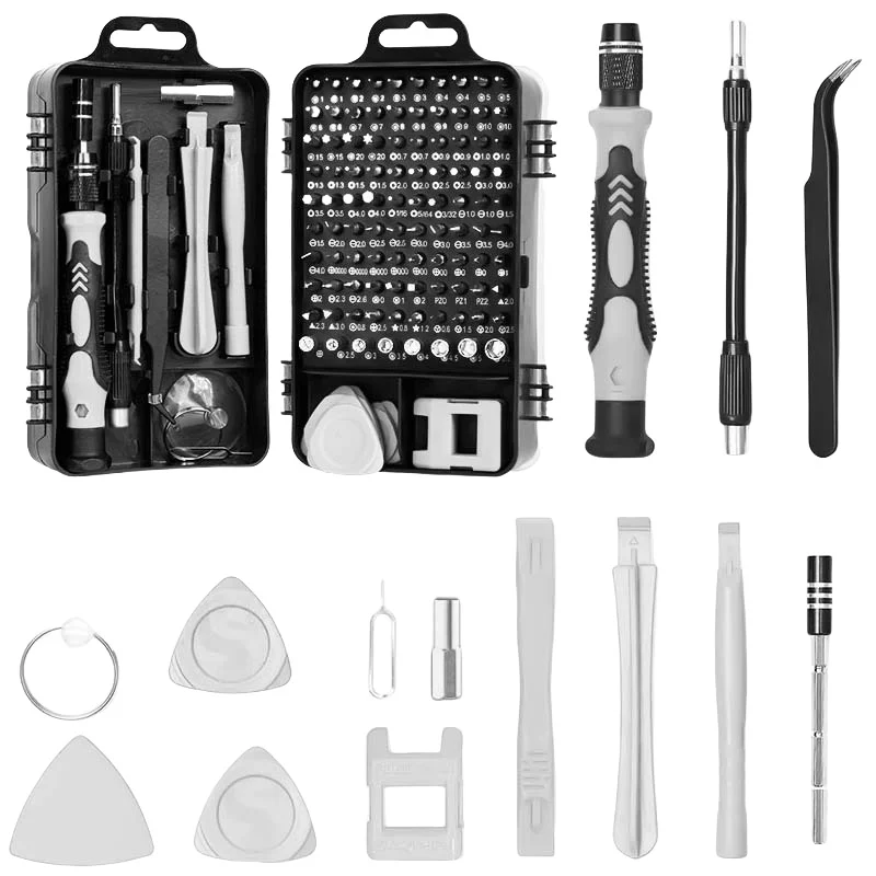 115 in one computer clock repair screwdriver set, household screwdriver multifunctional disassembly tool