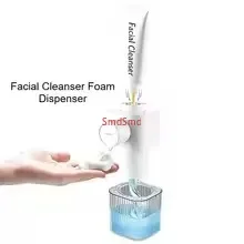Facial Cleanser Foam Dispenser,Electrically-powered Automatic Portable Soap Generator, Facial Cleanser Foaming Generator