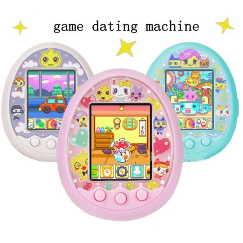 Tamagotchis Interact Toy Touma Electronic Pets Colorful Screen Abs Safe Material Digital Anime Peripheral Color Screen E-Pet