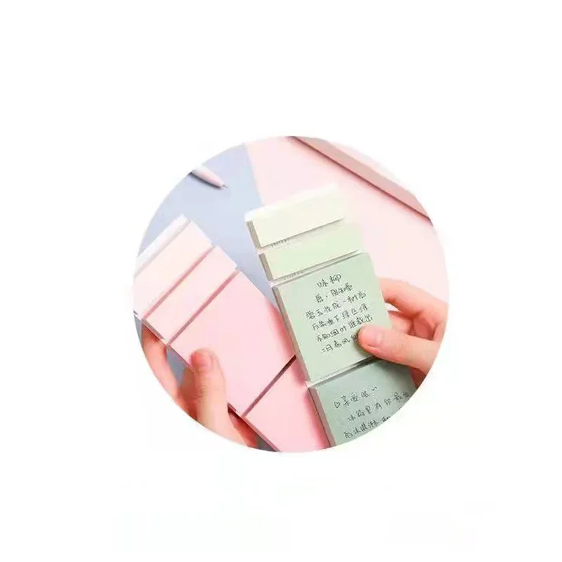 1Piece 480Sheets Multicolor Sticky Index Tabs Strip Tabs Sticky Notes Bookmark Marker Sticker Office School Supplies Notebooks