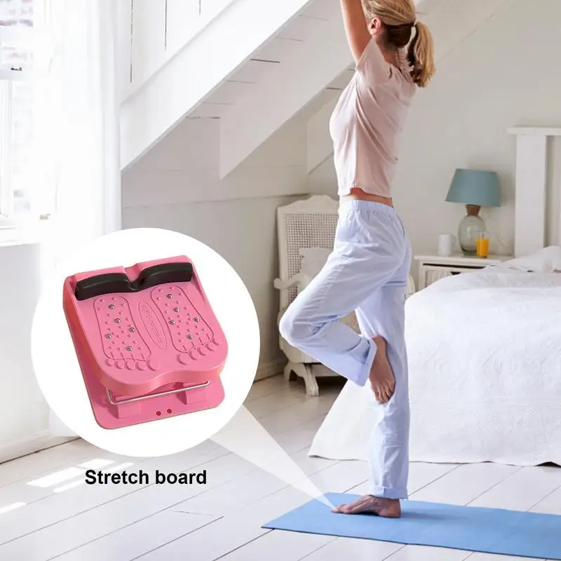 

Slant Board For Calf Stretching Adjustable Foot Incline Board Calf Stretcher Foldable Fitness Equipment Anti-Slip Stretcher