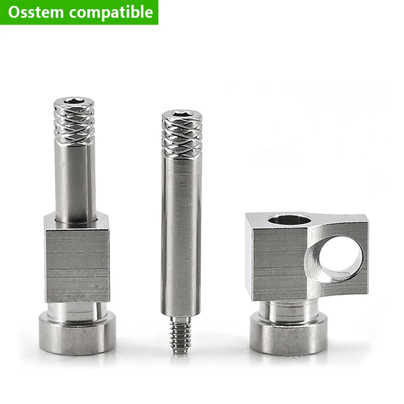 

For Osstem MUA Impression Coping for Open Tray Multi Unit Transfer Coping Titanium Dental Scan Body in Stock Factory Direct Sale