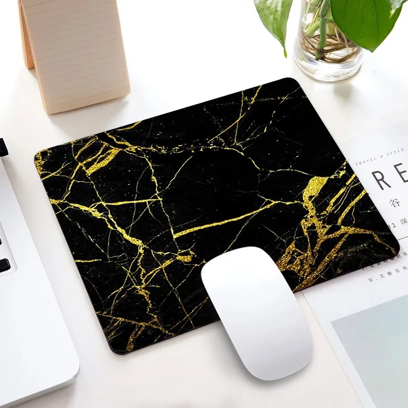 Marble Mause Pad Gamer Rug Mouse Pads Deskmat Desktop Table Mat Pc Gaming Computer Desk Protector Kawaii Accessories