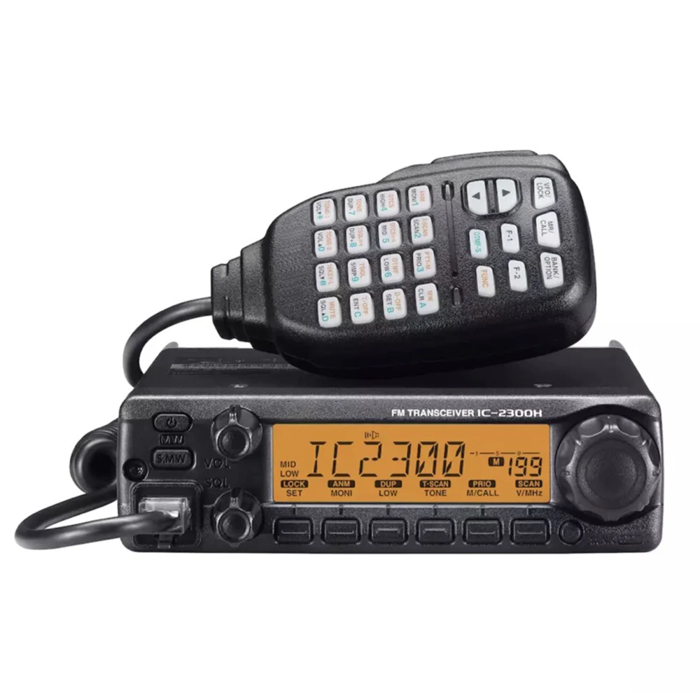 Professional IC2300h Ic-2300h 65W Vehicle Mounted & Marine Amateur VHF Car Taxi Walkie Talkie Station Transceiver Mobile Radio