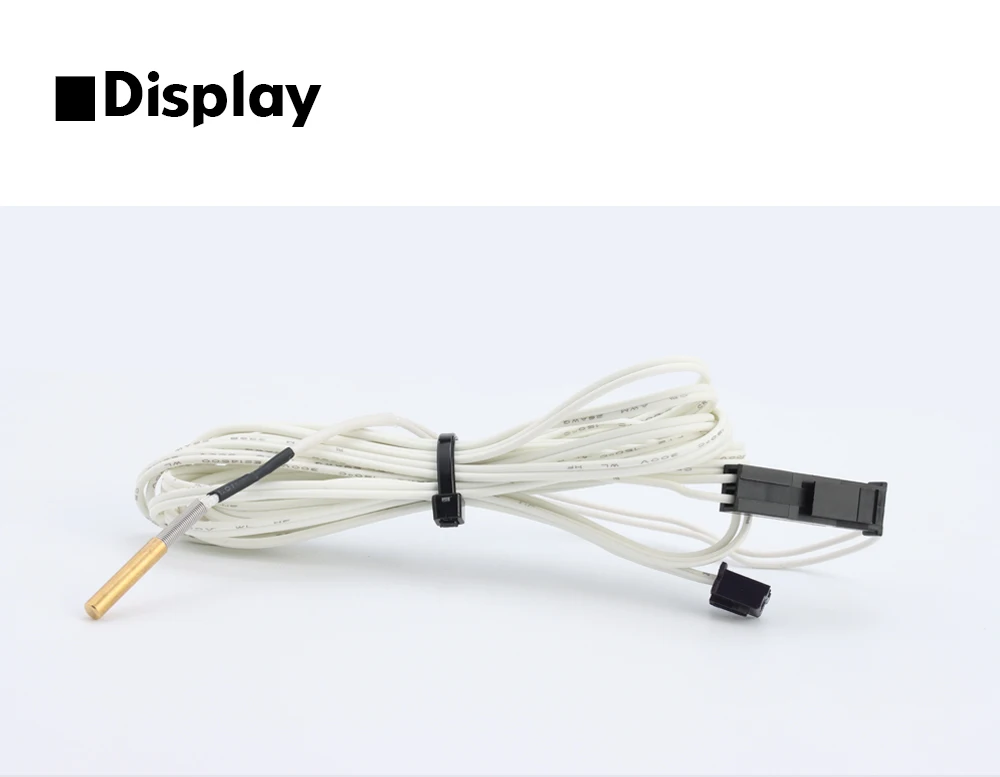 C Trianglelab ® Glaskopf 100K 3950 1M & 2M 100k Ohm B3950 Thermistor 280 ℃ für Ender 3 CR10 Ender 5 Rapido Hotend – Detail 35