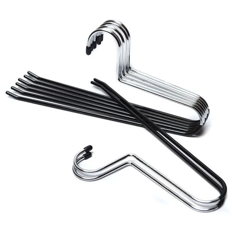 10PCS Non-slip Non-mark Pants Hanger, Multi-functional Trouser Clip, Practical Rack for Pants Hanging & Wardrobe Storage at Home