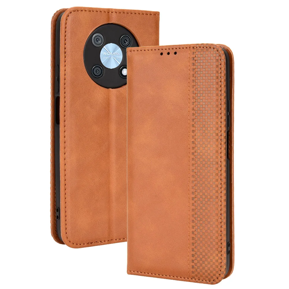 Nova Y90 Y 90 NEUE Retro Ledertasche Brieftasche Buch Flip Magnetische Abdeckung Für Huawei Nova 9 SE Nova 9 Y70 PLUS Taschen NOVA 10 PRO Y61