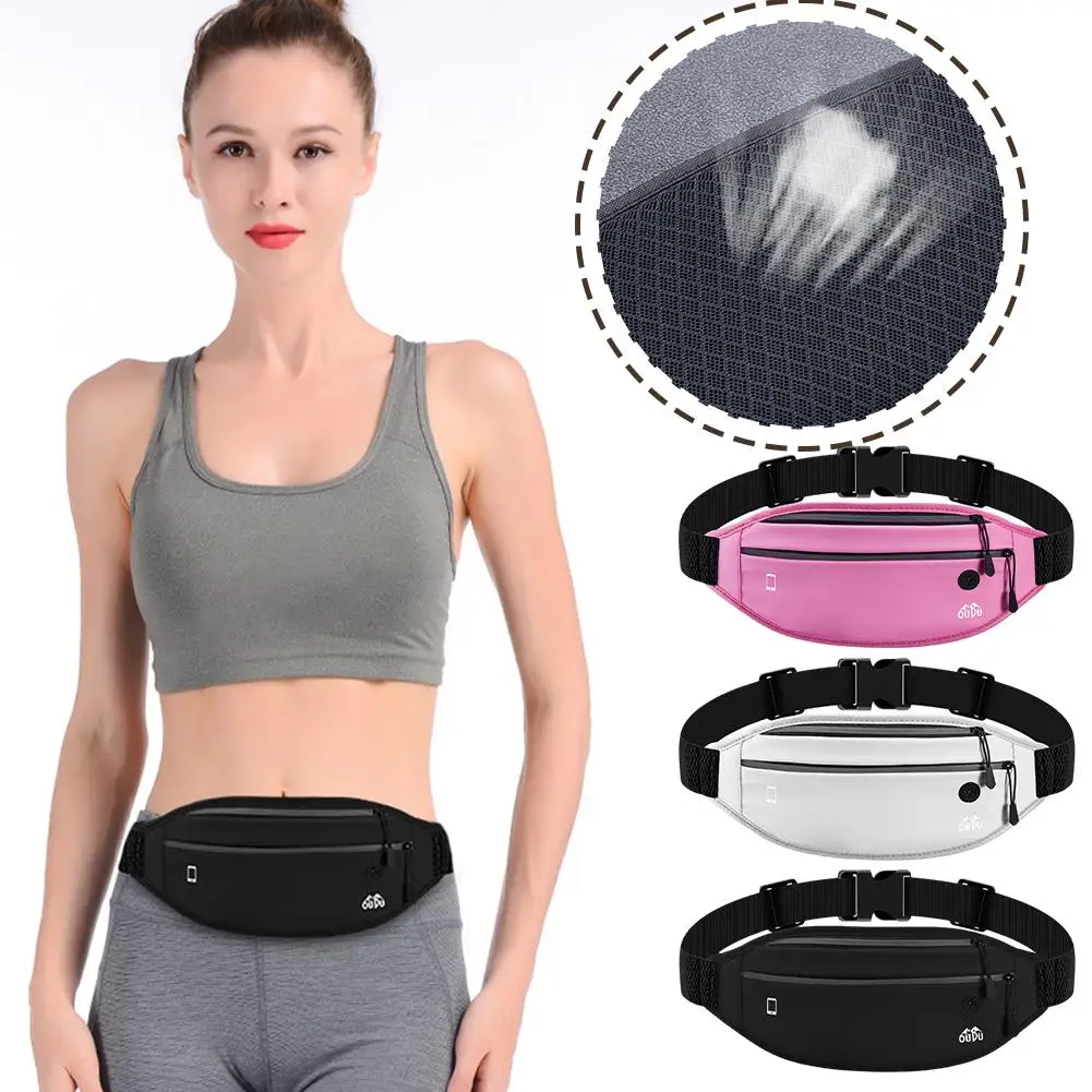 Running Bag Sports Waist Bag Sports Fanny Pack Mobile Gym Dropshipping Jogging Run Running Phone Bag Bag Cycling Cell Phone O8d2