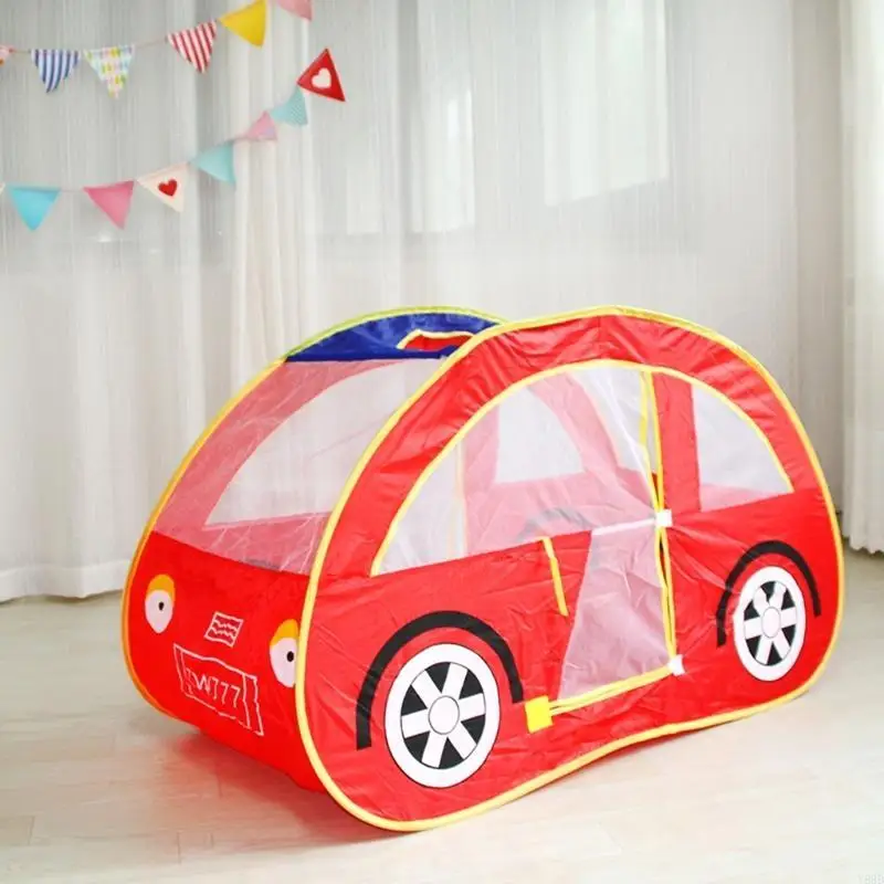 Y88d pour house intérieure tente dessin animé tente voiture interactive tente pop-up pour garçons jardin jardin