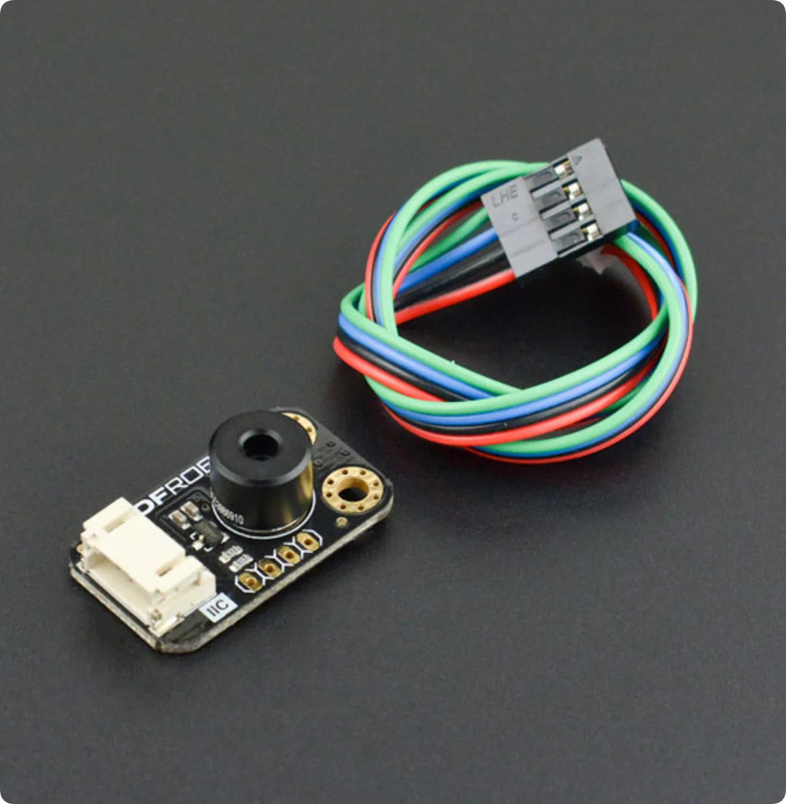 MLX90614 Non-Contact Infrared Temperature Sensor, I2C, -70°C to +380°C, 0.01°C Resolution, for Arduino Raspberry Pi