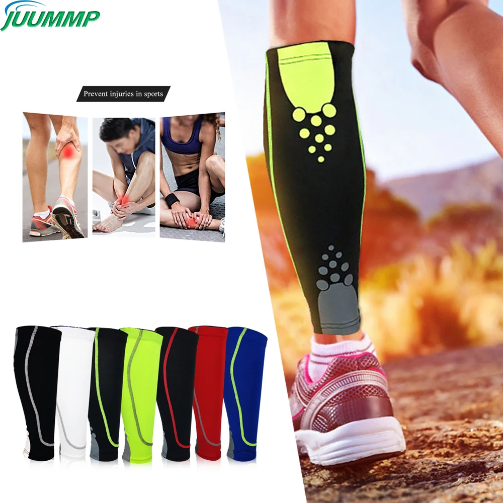 JUUMMP 1Pcs Calf Compression Sleeve Leg Compression Socks Strong Calf Support for Men Women Vein Calf Pain Relief Calf Guards