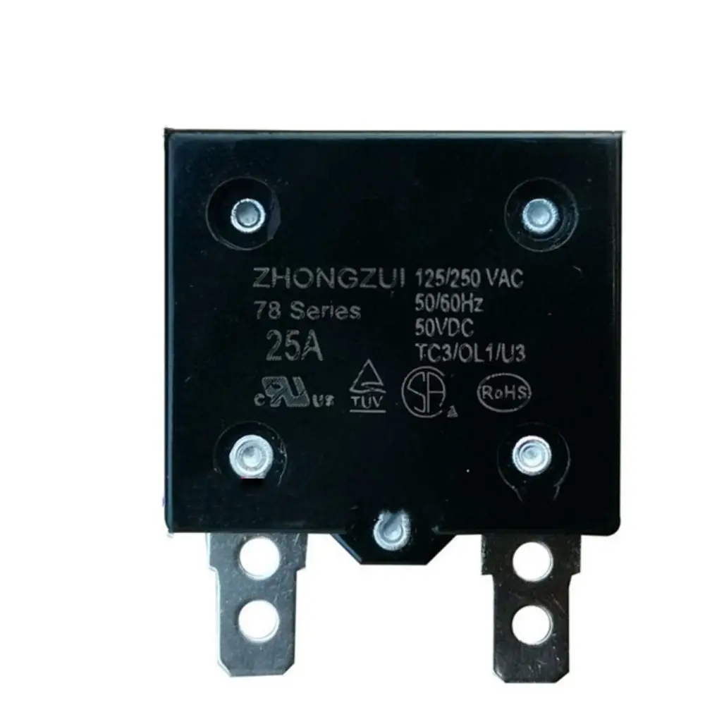 

Electric 7A 10A 15A Automatic Reset Circuit Breaker Relay Fuse Current Overload Protector Reset The Relay Therma Switch