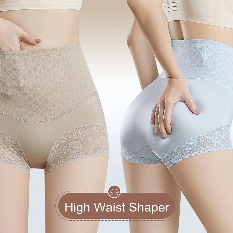 Seamless Women High Waist Shaper Panties Slimming Tummy Control Underwear  Flat Belly Hip Lift Shaping Panty Shaperwear New